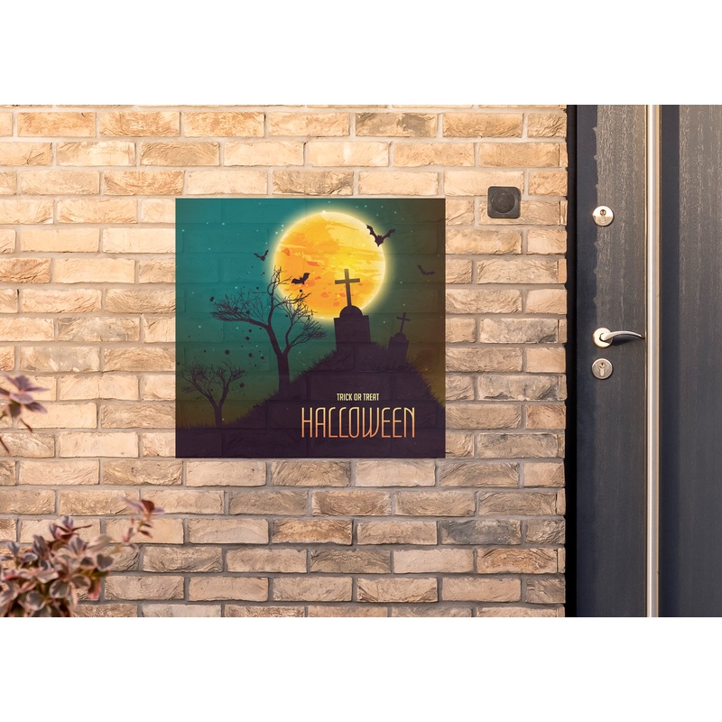Halloween: Hill Alumigraphic        –      Outdoor Graphic