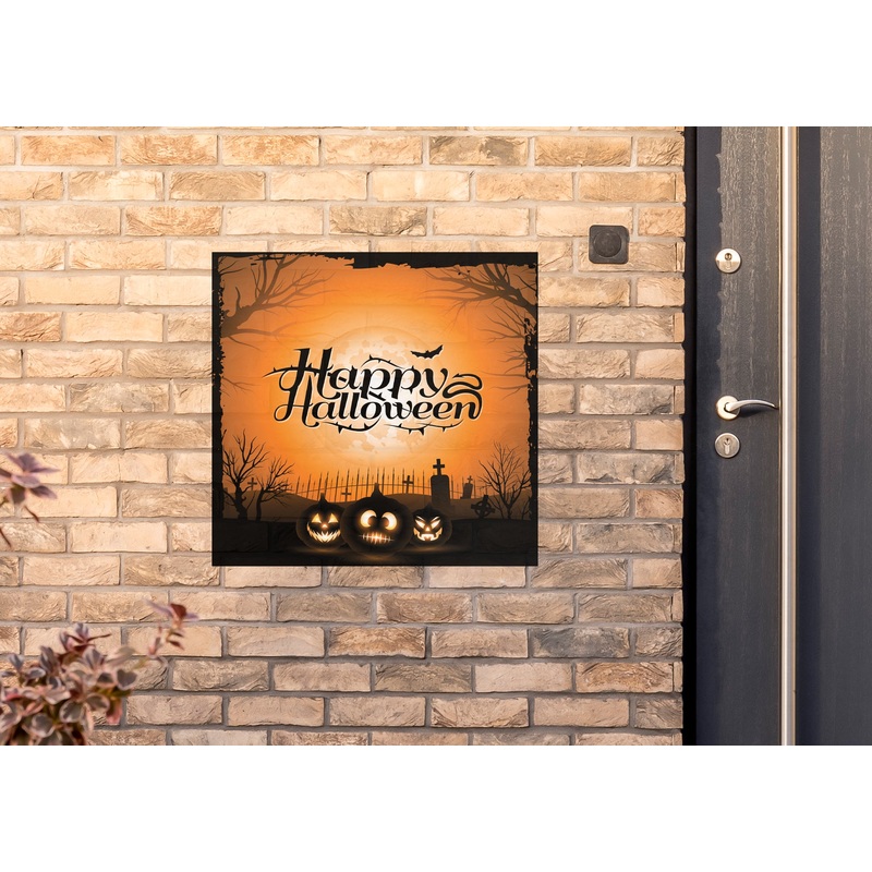 Halloween: Orange Moon Alumigraphic        –      Outdoor Graphic