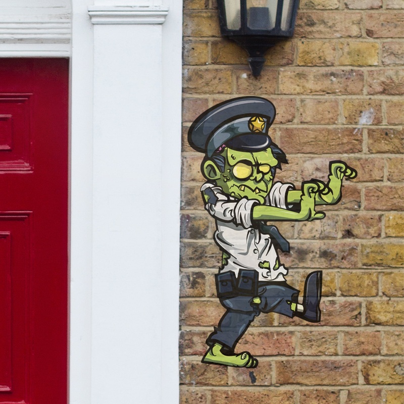 Halloween: Policeman Alumigraphic        –      Outdoor Graphic