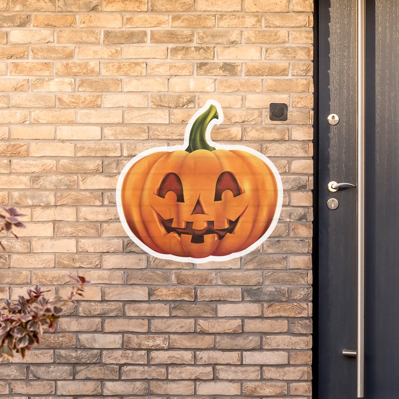 Halloween: Pumpkin Alumigraphic        –      Outdoor Graphic