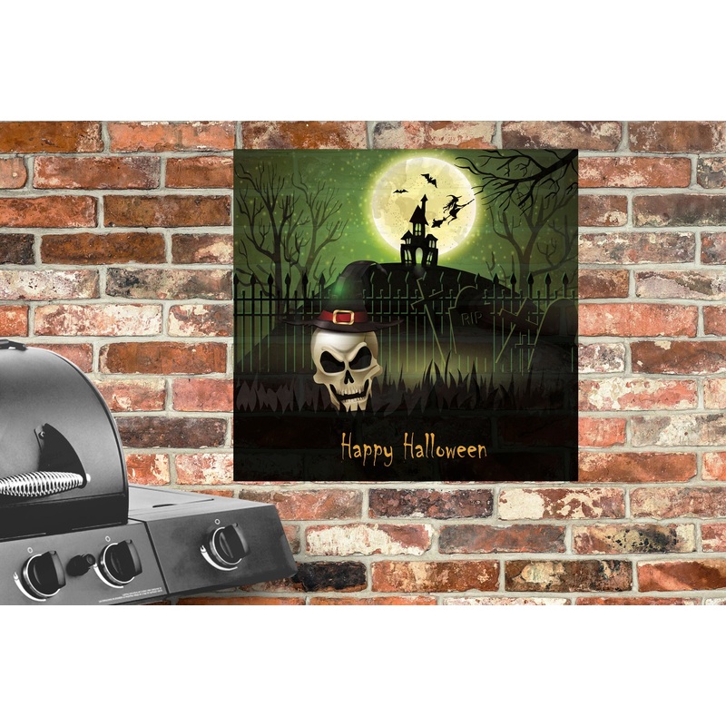 Halloween: Skull Alumigraphic        –      Outdoor Graphic