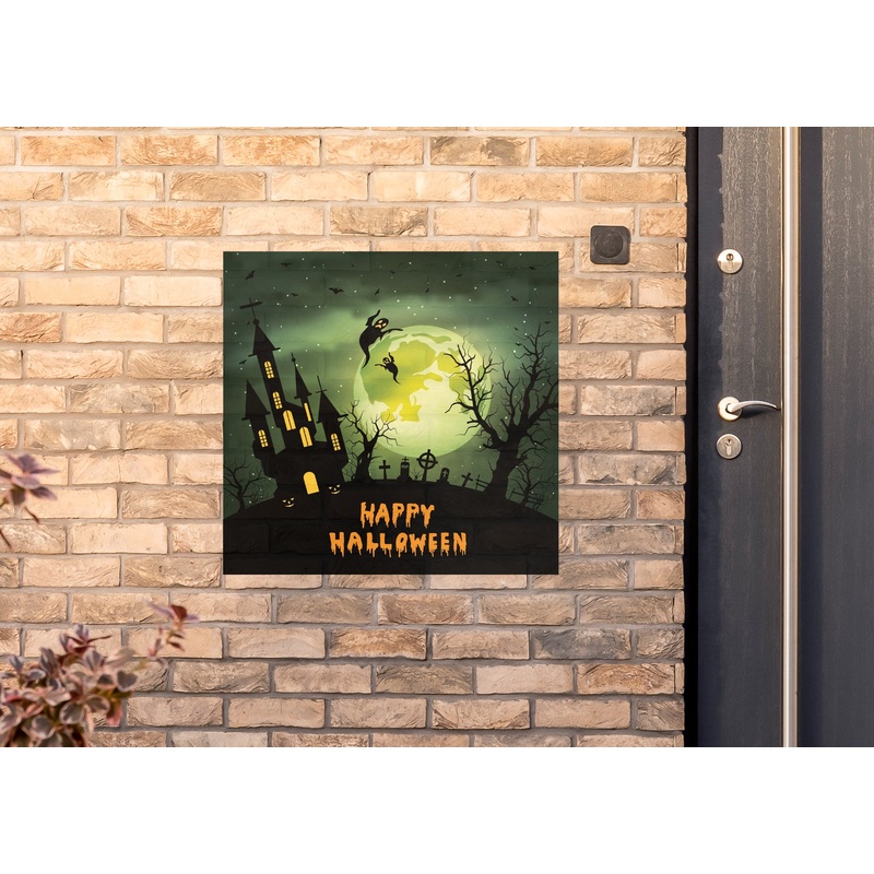 Halloween: Two Ghosts Alumigraphic        –      Outdoor Graphic