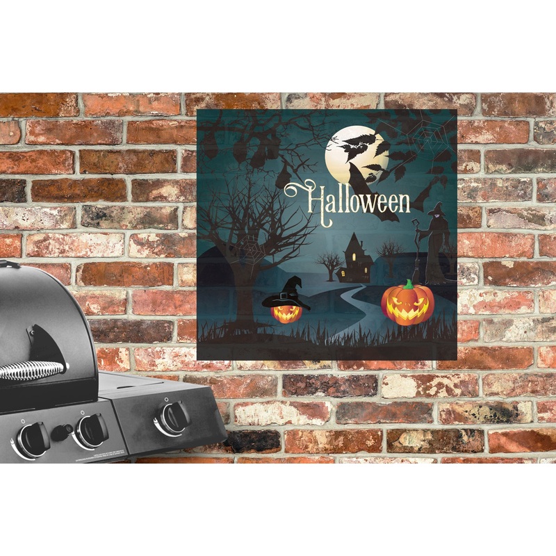 Halloween: Witch’s House Alumigraphic        –      Outdoor Graphic