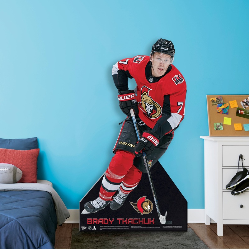 Brady Tkachuk – Life-Size Stand Out – Official NHL – Ottawa Senators – Foam Core Cutout