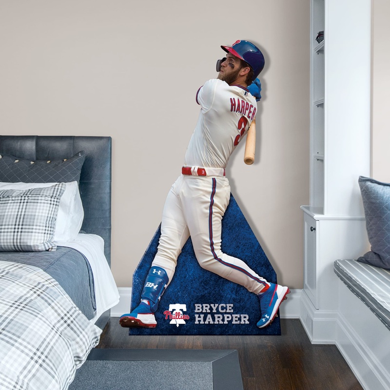 Bryce Harper – Life-Size Stand Out – Official MLB – Philadelphia Phillies – Foam Core Cutout