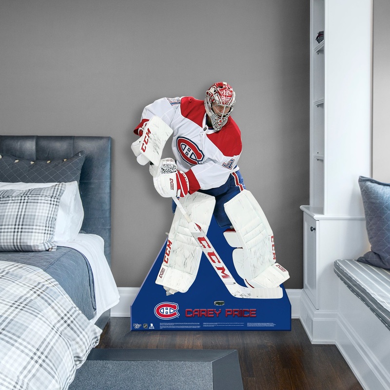 Carey Price – Life-Size Stand Out – Official NHL – Montreal Canadiens – Foam Core Cutout