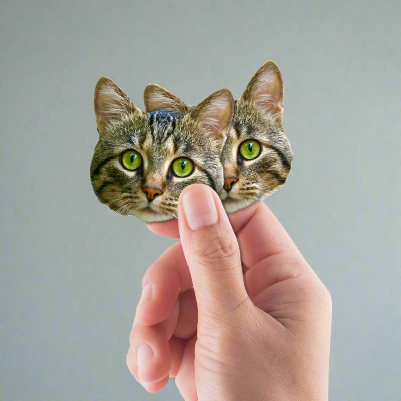 Custom – Big Head Minis (9 to a sheet) – Cardstock Cutout #2