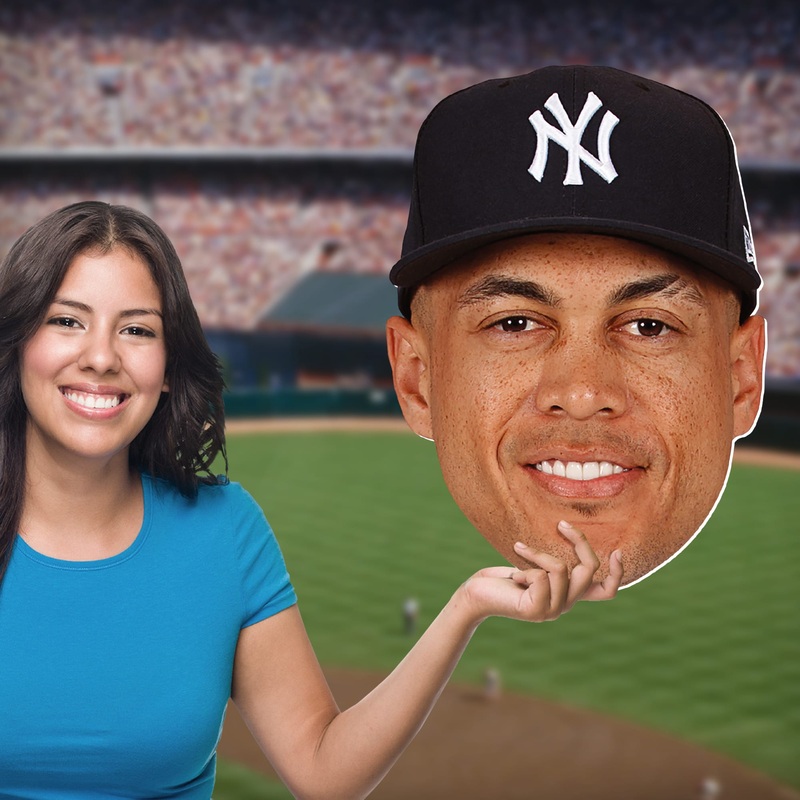 Giancarlo Stanton – Big Head – Official MLB – New York Yankees – Foam Core Cutout