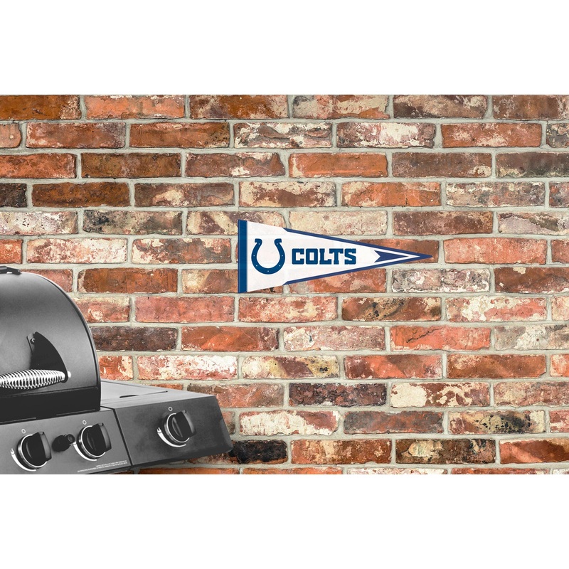 Indianapolis Colts – Pennant – Outdoor Wall Decal – Official NFL – Scratch Resistant Alumigraphics Smooth