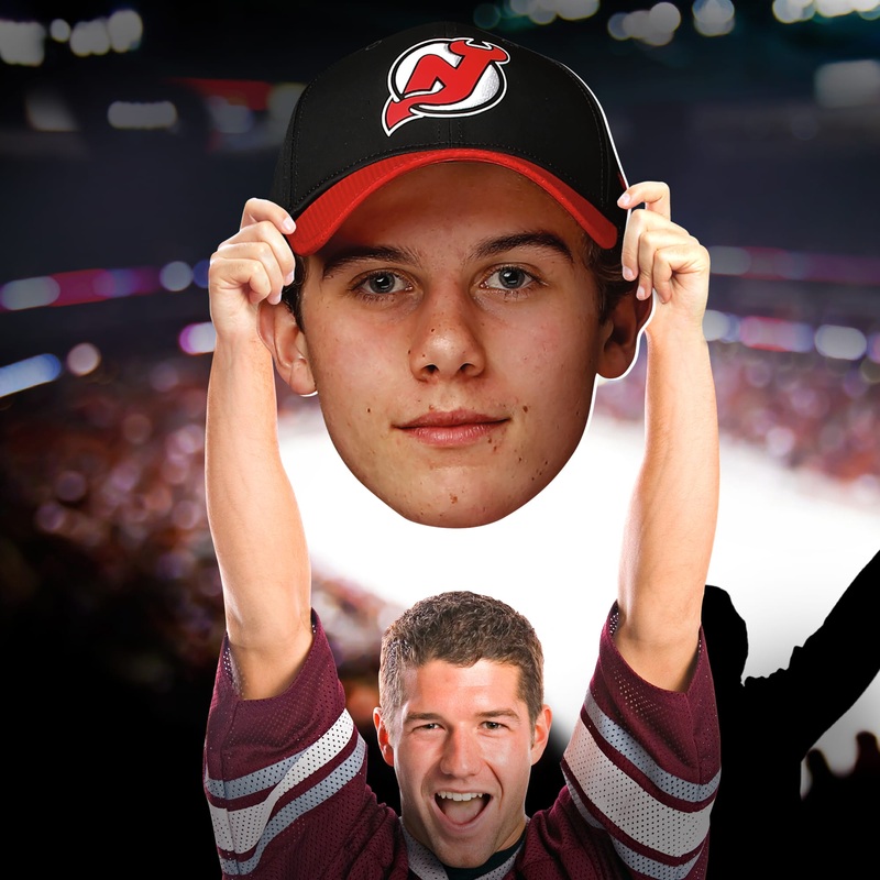 Jack Hughes – Big Head – Official NHL – New Jersey Devils – Foam Core Cutout