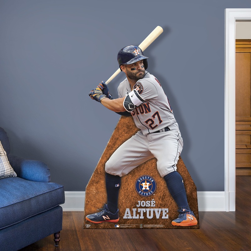 Jos Altuve – Life-Size Stand Out – Official MLB – Houston Astros – Foam Core Cutout