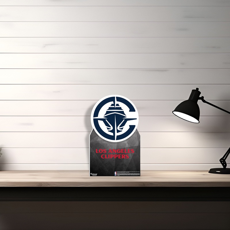 Los Angeles Clippers Logo – Mini Stand Out – Official NBA – Cardstock Cutout