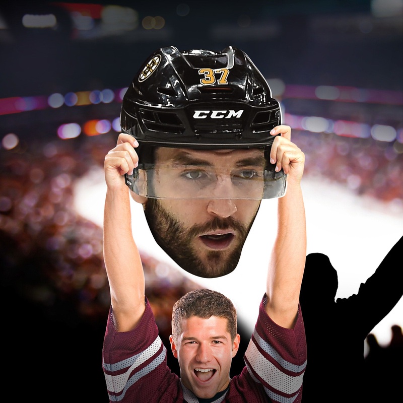 Patrice Bergeron – Big Head – Official NHL – Boston Bruins – Foam Core Cutout
