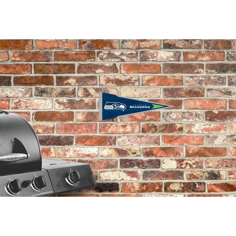 Seattle Seahawks – Pennant – Outdoor Wall Decal – Official NFL – Scratch Resistant Alumigraphics Smooth
