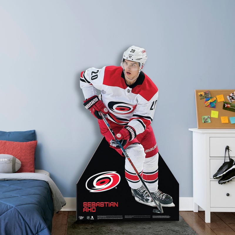 Sebastian Aho – Life-Size Stand Out – Official NHL – Carolina Hurricanes – Foam Core Cutout