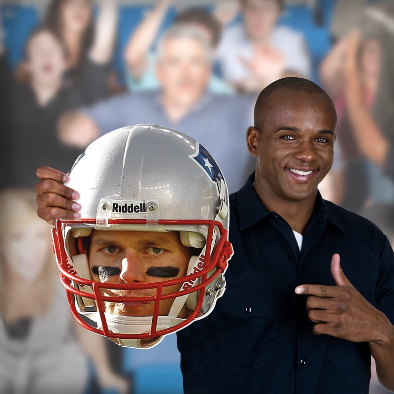 Tom Brady – Big Head – Official NFL – New England Patriots – Foam Core Cutout #2