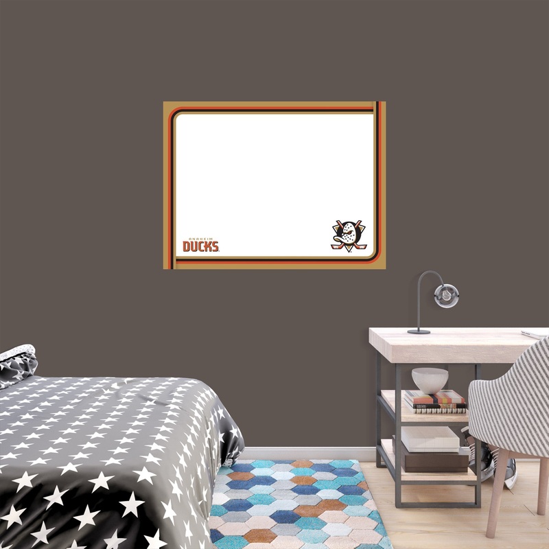 Anaheim Ducks – Dry Erase Whiteboard – Official NHL – Reusable Vinyl Wall Decal #2