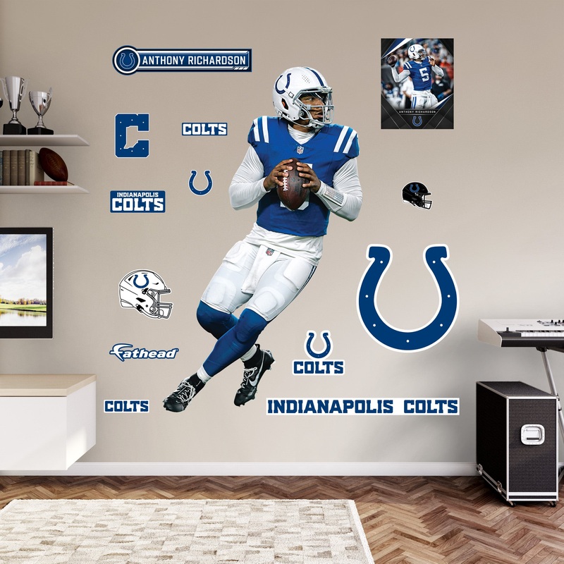 Anthony Richardson – RealBig Collection – Official NFL – Indianapolis Colts – Reusable Vinyl Wall Decals #2