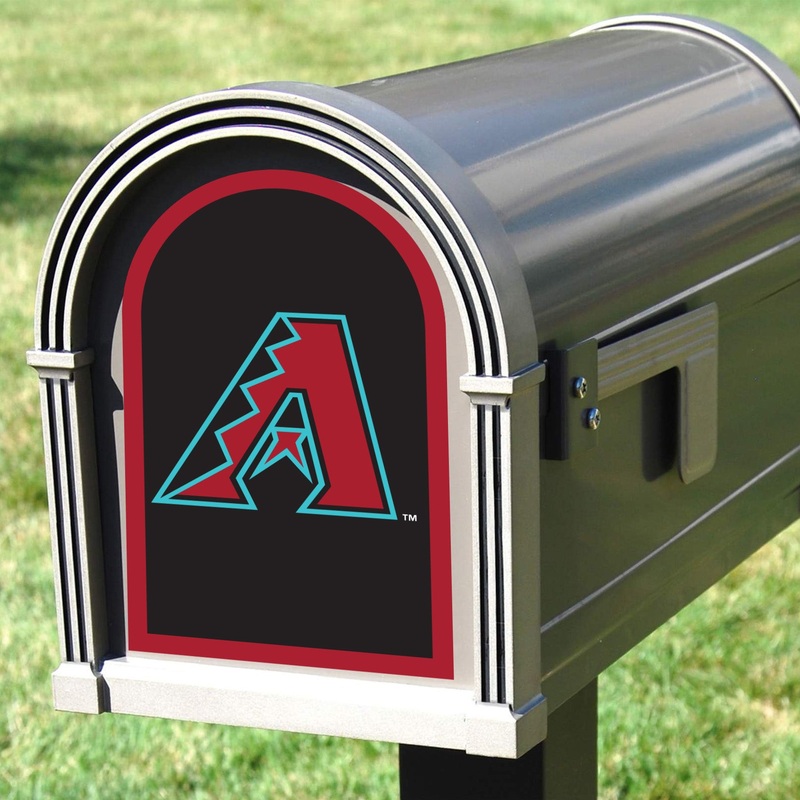 Arizona Diamondbacks – Mailbox Logo – Outdoor Wall Decal – Official MLB – Scratch Resistant Alumigraphics Smooth