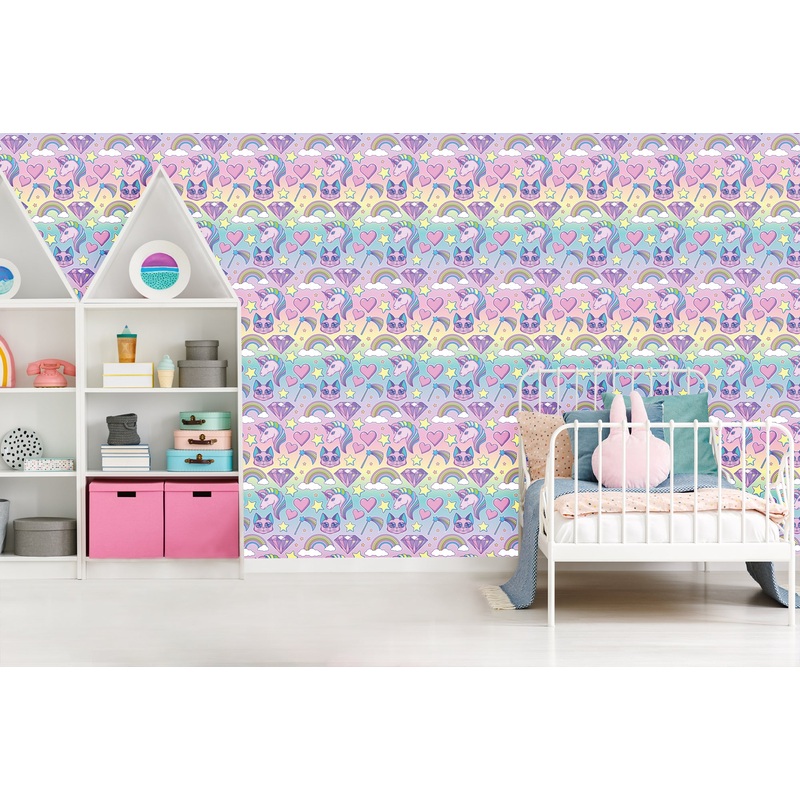 Children:  Ezra Kids        –    Peel & Stick Wallpaper