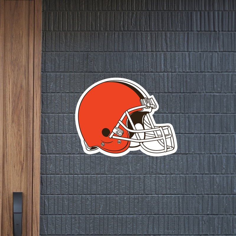 Cleveland Browns – Logo – Outdoor Wall Decals – Official NFL – Scratch Resistant Alumigraphics Smooth