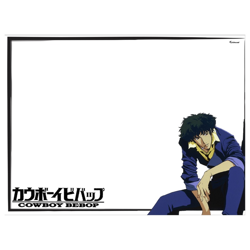 Cowboy Bebop – Spike Smoking – Dry Erase Wall Decal – Official Funimation – Reusable Vinyl Wall Decal
