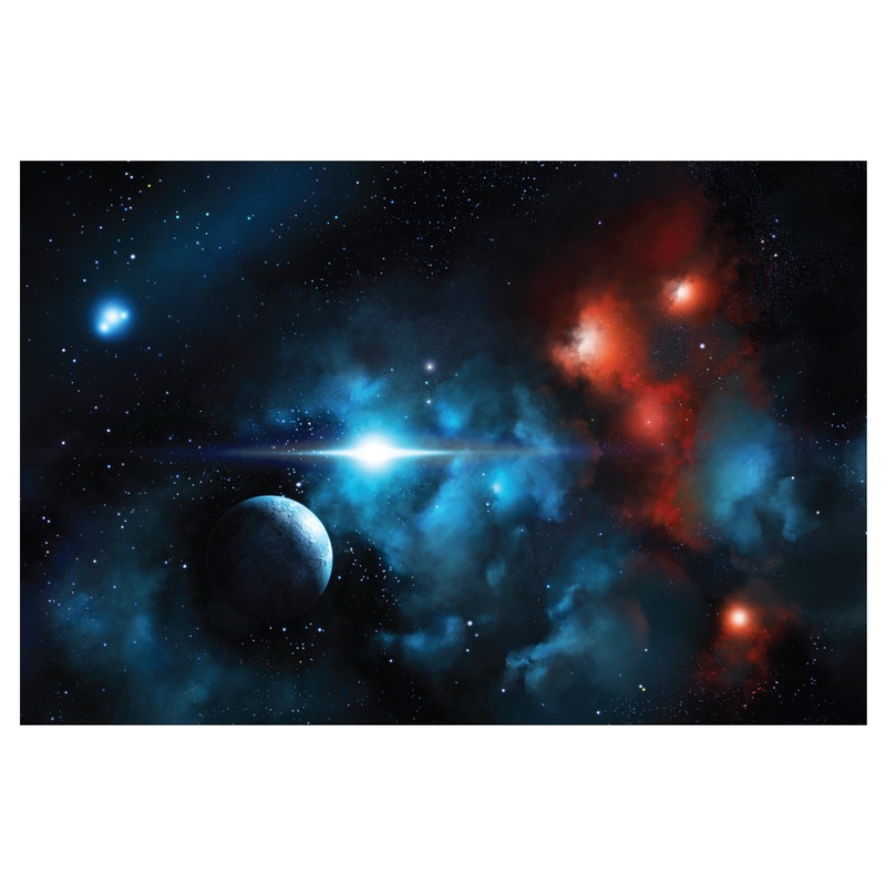 Planets:  Light Mural        –   Removable     Adhesive Decal