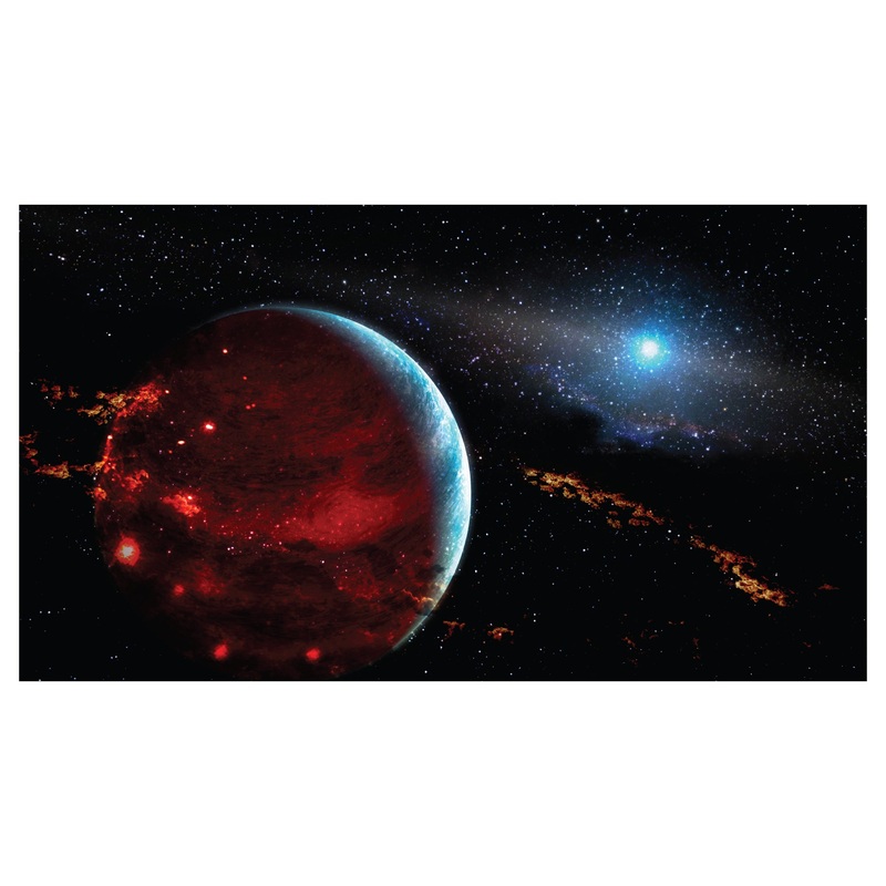 Planets: Mars Mural        –   Removable     Adhesive Decal