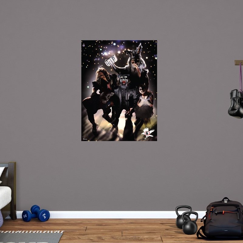 Wyatt Sick6 – Peel & Stick Poster – Official WWE – Reusable Vinyl Wall Decal
