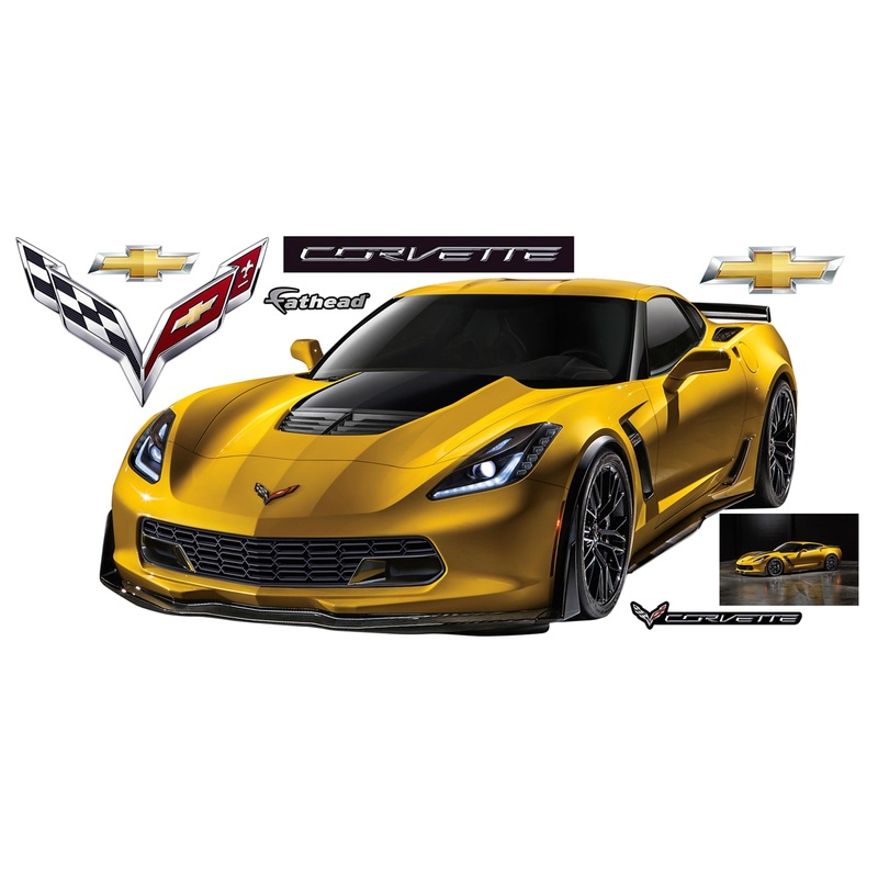 Chevrolet: Corvette Z06 2015        – Officially Licensed General Motors Removable     Adhesive Decal