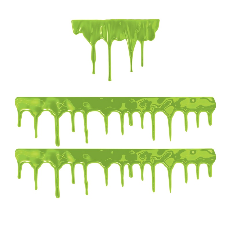 Halloween:  Toxic Sludge        –   Removable     Adhesive Decal