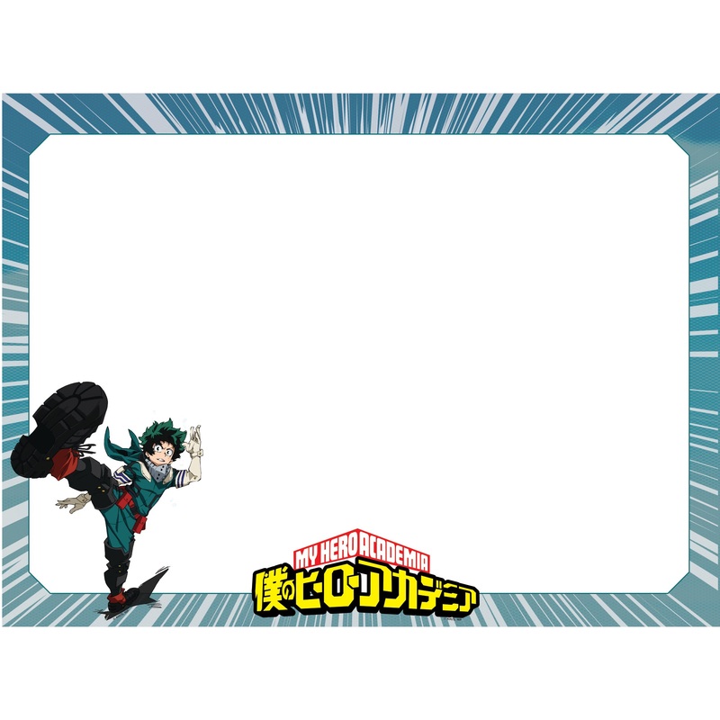 My Hero Academia – Deku – Dry Erase – Official Funimation – Reusable Vinyl Wall Decal