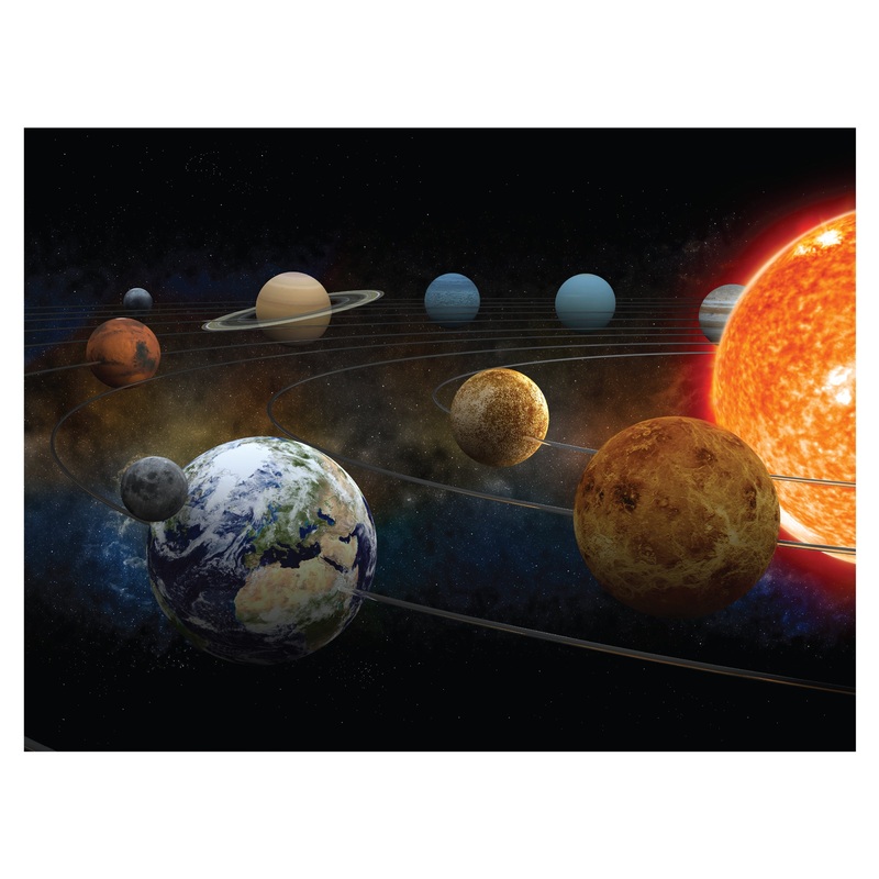 Planets: Planets Mural        –   Removable     Adhesive Decal