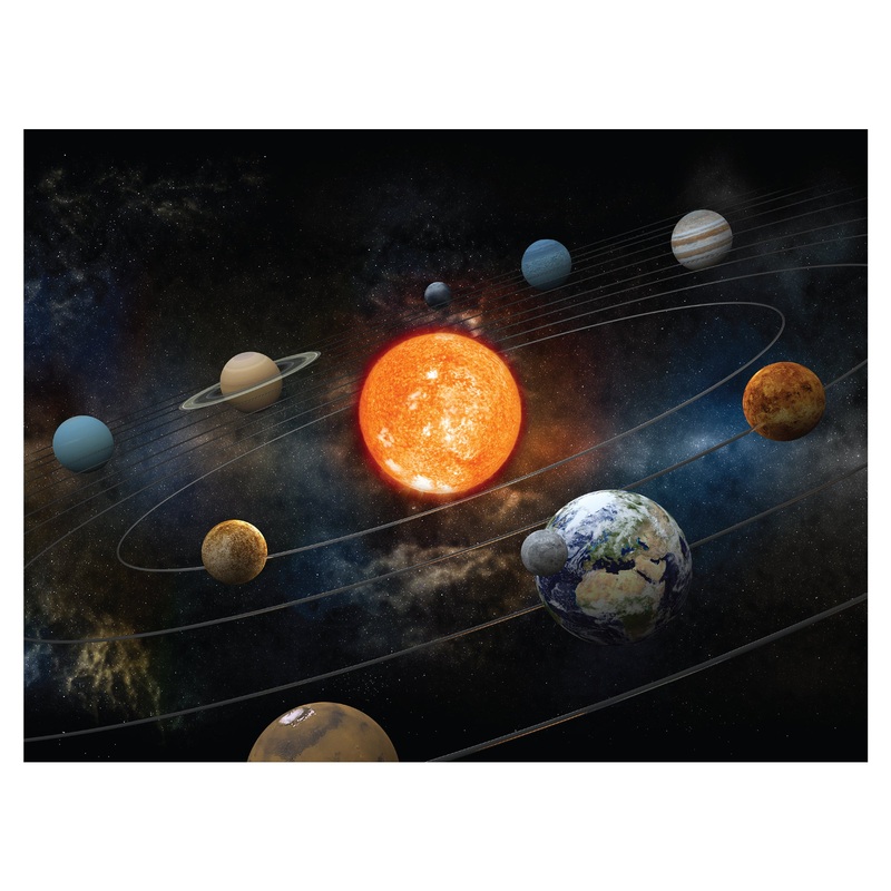 Planets: Sun Mural        –   Removable     Adhesive Decal