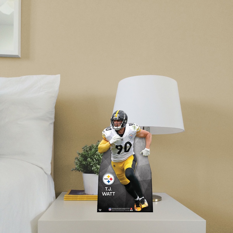 T.J. Watt – Mini Stand Out – Official NFL – Pittsburgh Steelers – Cardstock Cutout #1