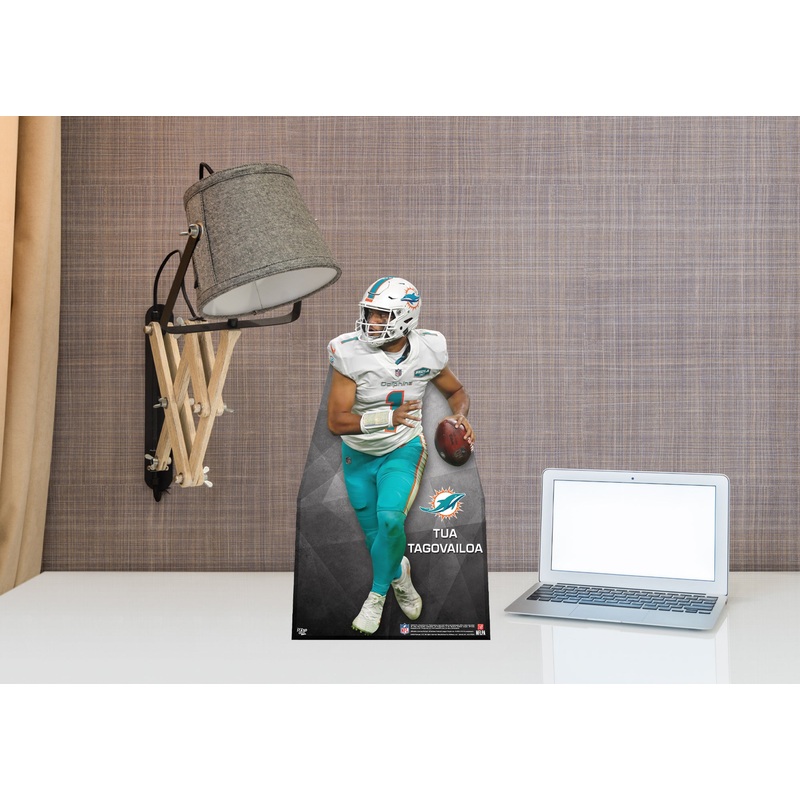Tua Tagovailoa – Life-Size Stand Out – Official NFL – Miami Dolphins – Foam Core Cutout #1
