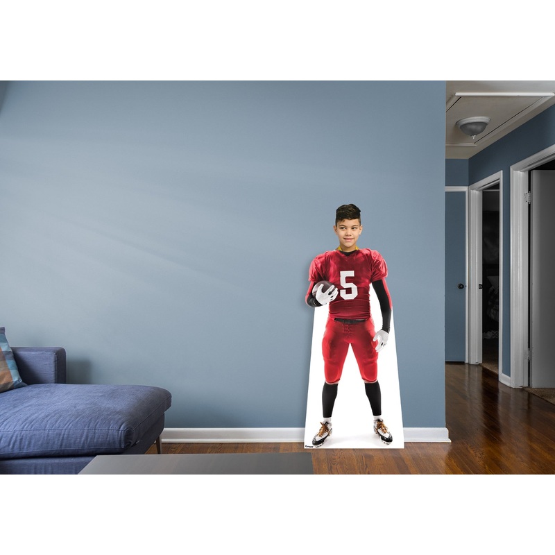 Sports: American Footbal Stand In Life-Size Foam Core Cutout – Stand Out