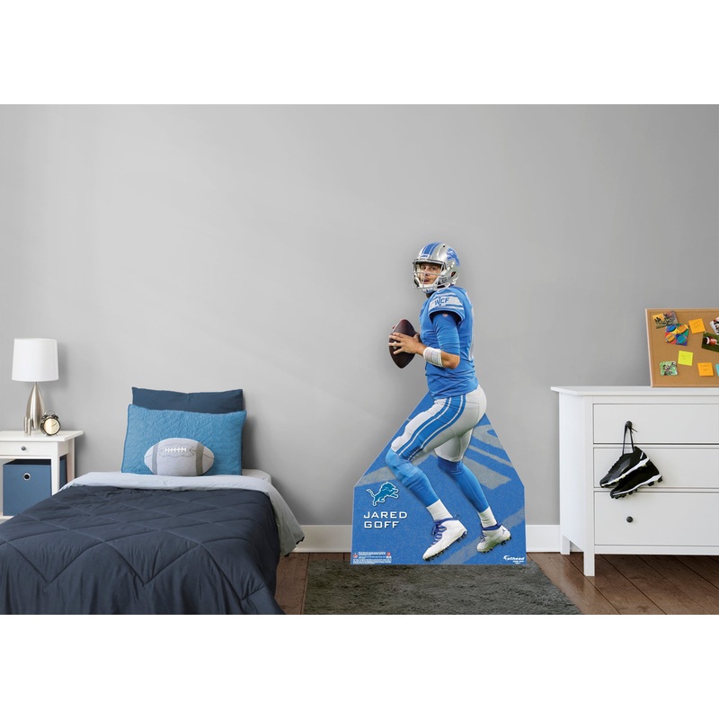 Jared Goff – Life-Size Stand Out – Official NFL – Detroit Lions – Foam Core Cutout