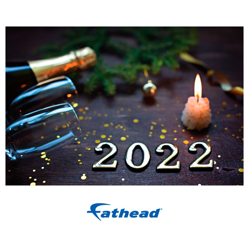 New Year: Waiting for 2022 Poster – Removable Adhesive Decal