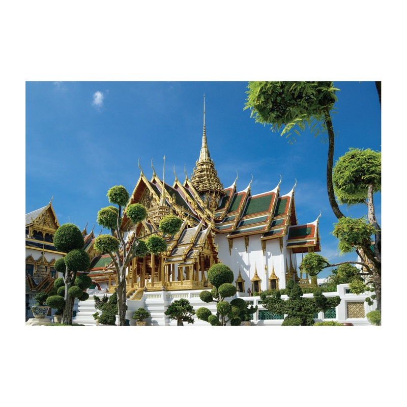 Popular Landmarks: Grand Palace Realistic Poster – Removable Adhesive Decal