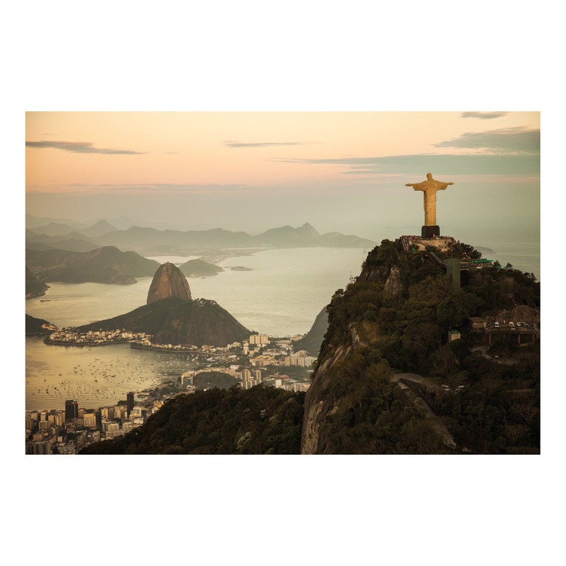 Popular Landmarks: Sao Paulo Realistic Poster – Removable Adhesive Decal