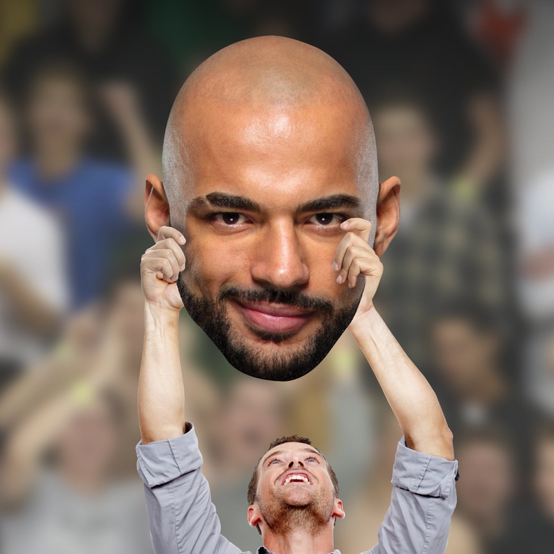 Riccochet – Big Head – Official WWE – WWE – Foam Core Cutout