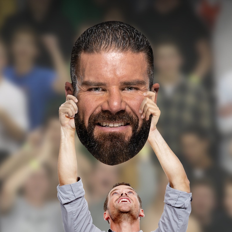 Robert Roode – Big Head – Official WWE – WWE – Foam Core Cutout