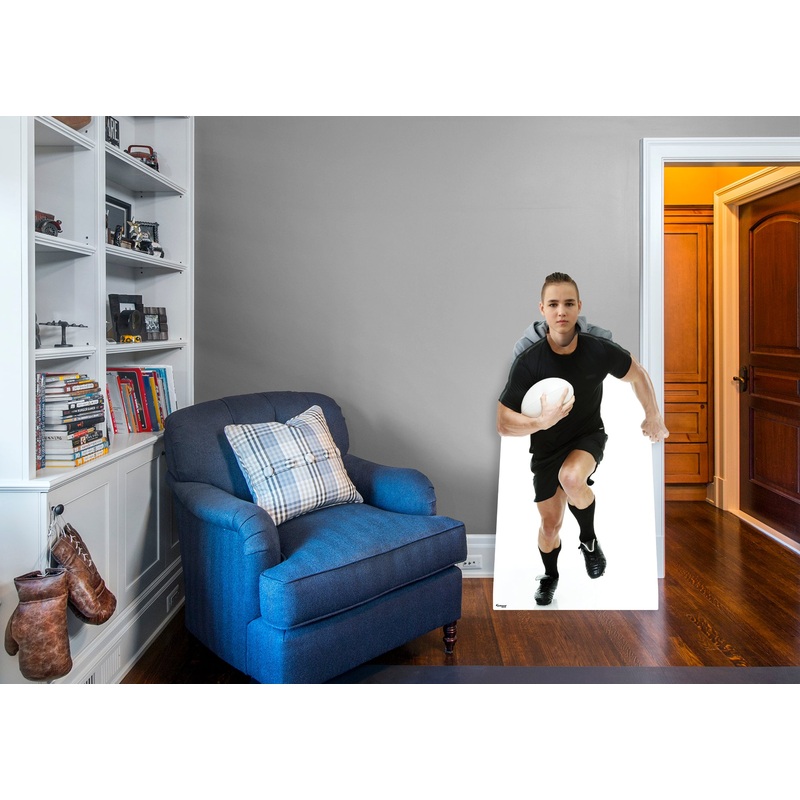 Sports: Rugby Stand In Life-Size Foam Core Cutout – Stand Out