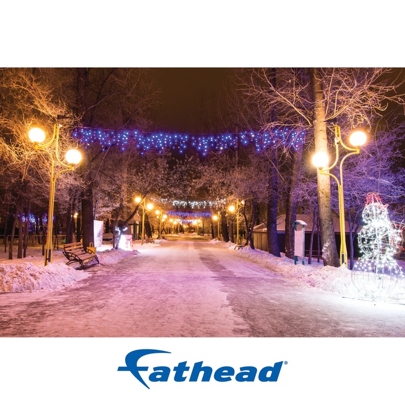 Christmas: Enlighted Poster – Removable Adhesive Decal