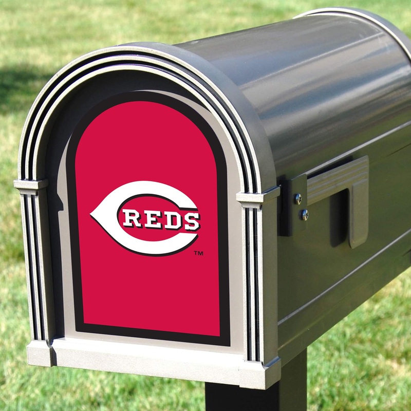 Cincinnati Reds – Mailbox Logo – Outdoor Wall Decal – Official MLB – Scratch Resistant Alumigraphics Smooth