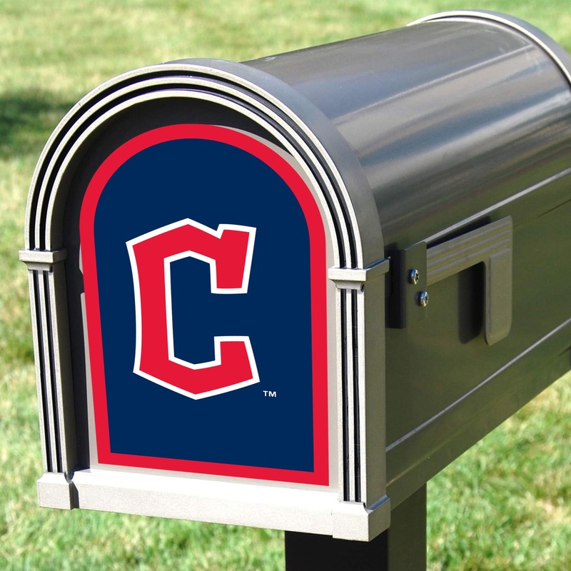 Cleveland Guardians – Mailbox Logo – Outdoor Wall Decal – Official MLB – Scratch Resistant Alumigraphics Smooth