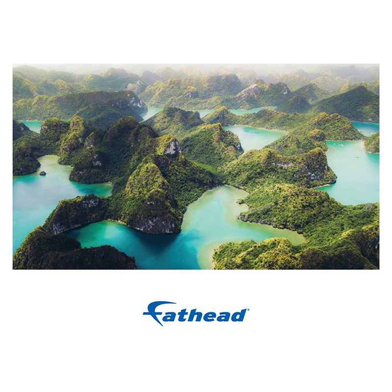 Generic Scenery: Green Paradise Poster – Removable Adhesive Decal