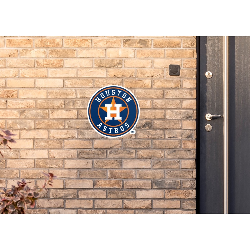 Houston Astros – Logo – Outdoor Wall Decals – Official MLB – Scratch Resistant Alumigraphics Smooth