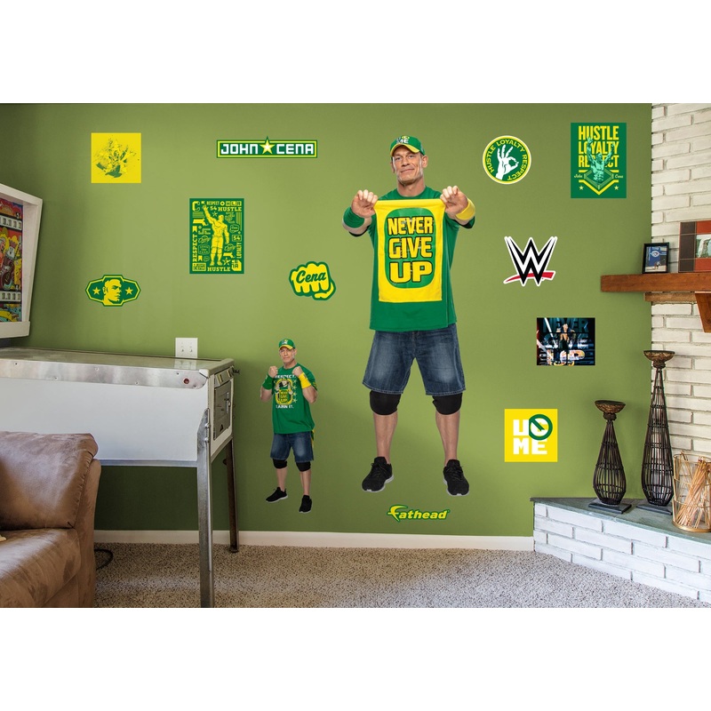 John Cena – RealBig Collection – Official WWE – Reusable Vinyl Wall Decals #2